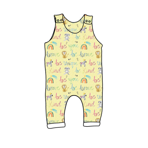 Be You Cropped Romper
