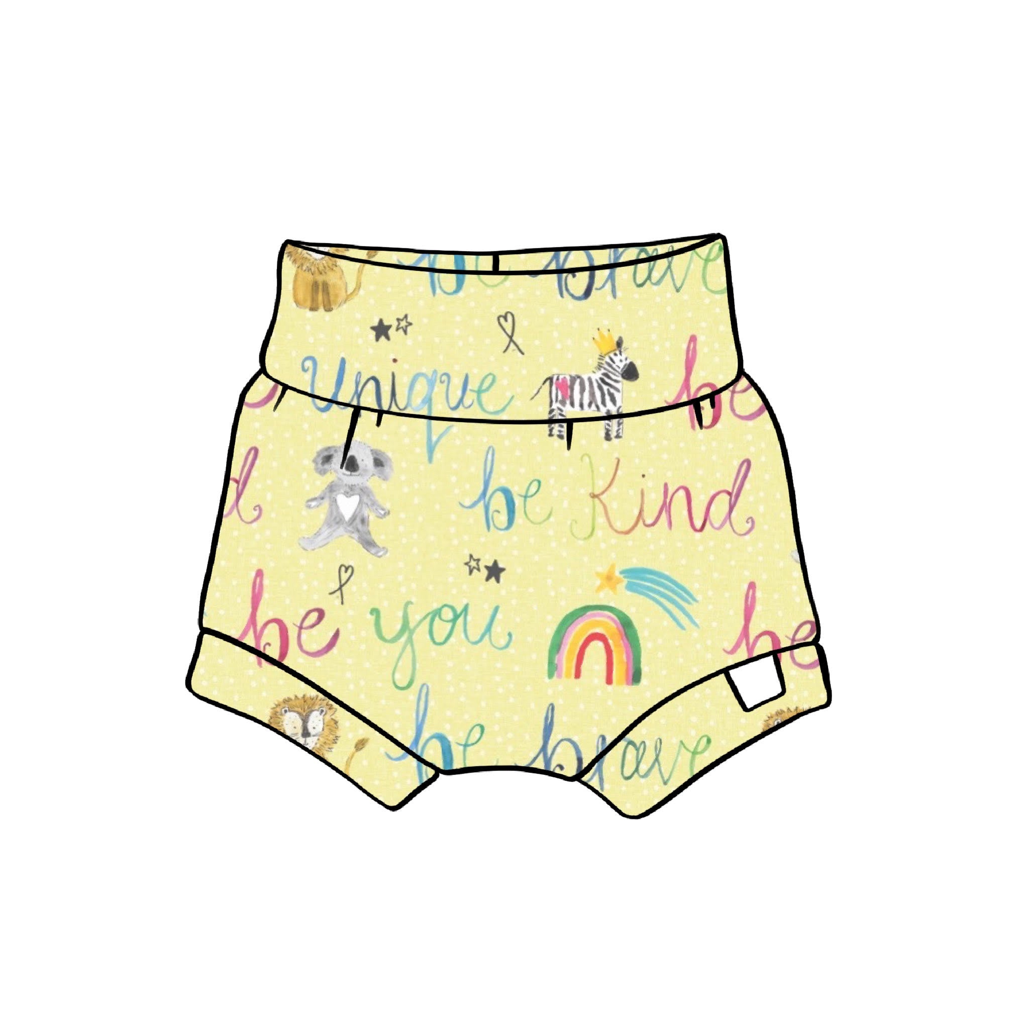 Be You Cuffed Shorts