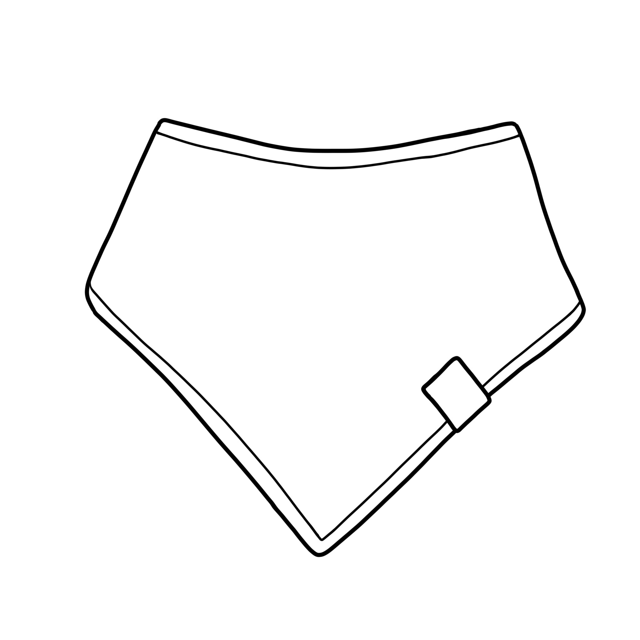 Painted Meadow Bib