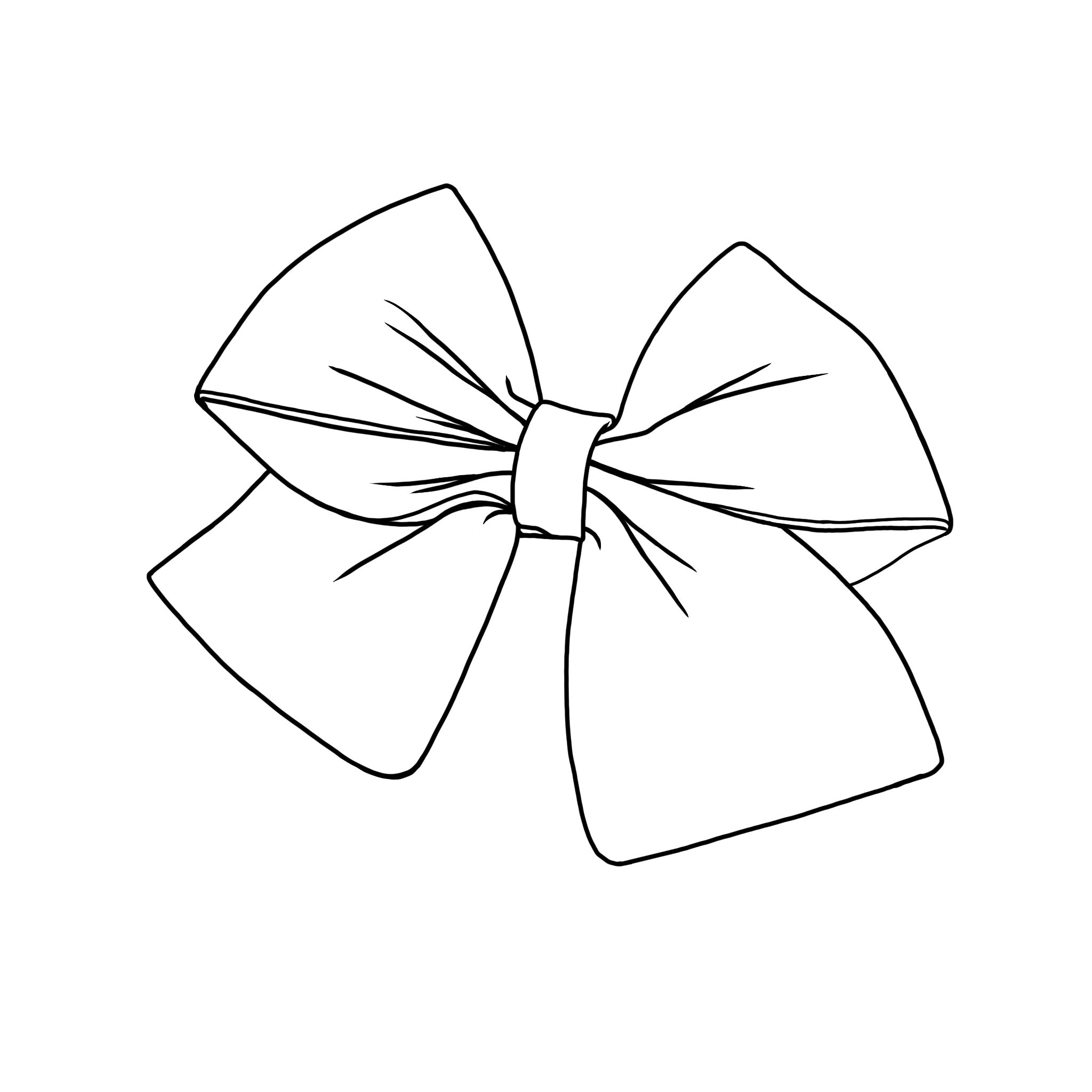 Vintage Floral Bow