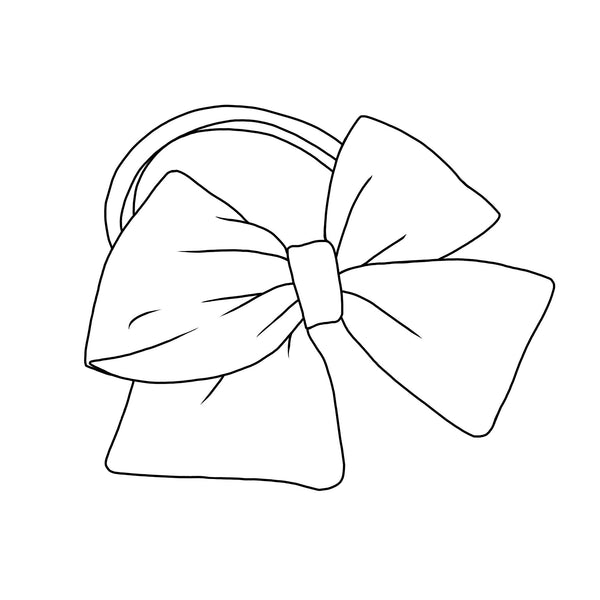 Vintage Floral Bow