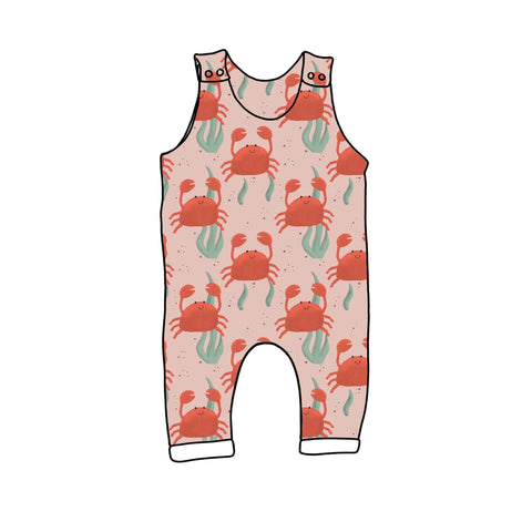 Crabulous Cropped Romper
