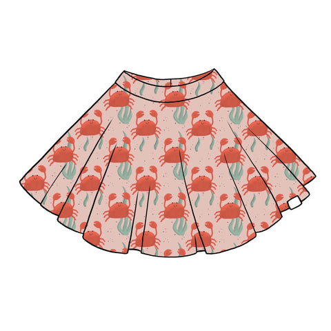 Crabulous Full Circle Skirt