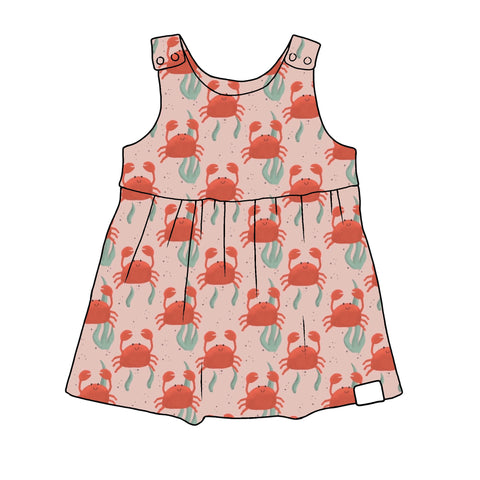 Crabulous Pinafore Dress