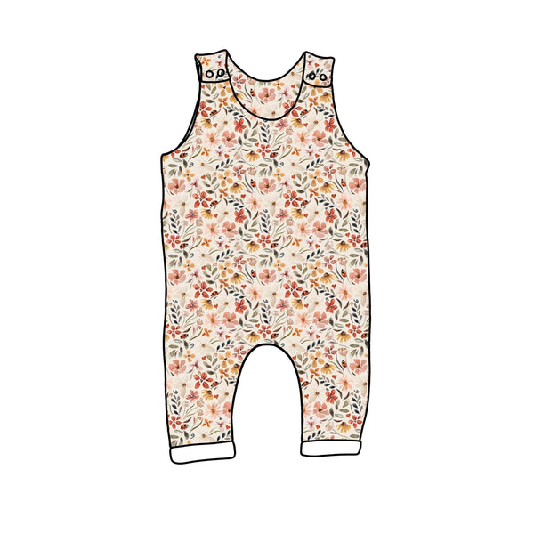 English Meadow Cropped Romper