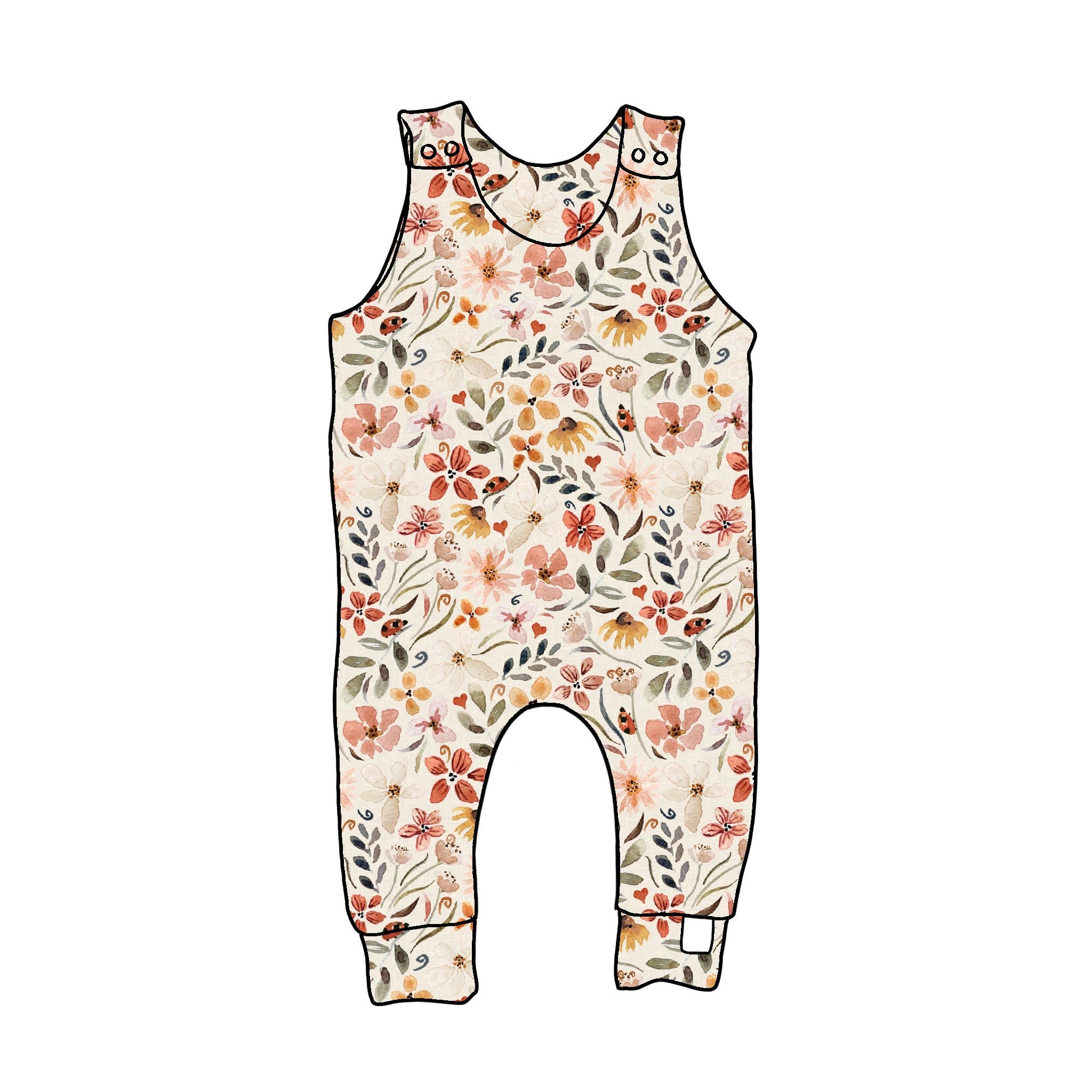 English Meadow Romper