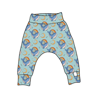 Everything Whale Be OK Harem Leggings