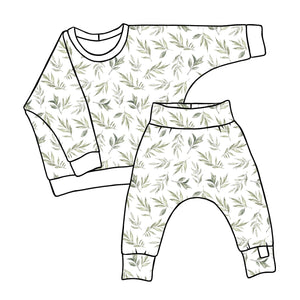 Green Leaves Lounge Set