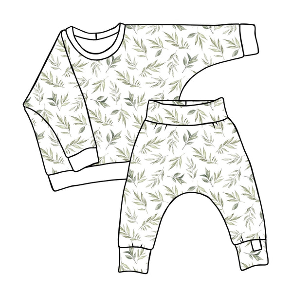Green Leaves Lounge Set