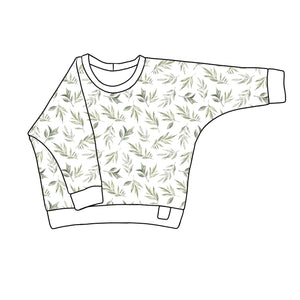 Green Leaves Lounge Top