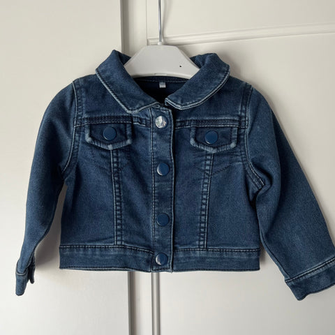 6-9m Denim Jacket (M&S)