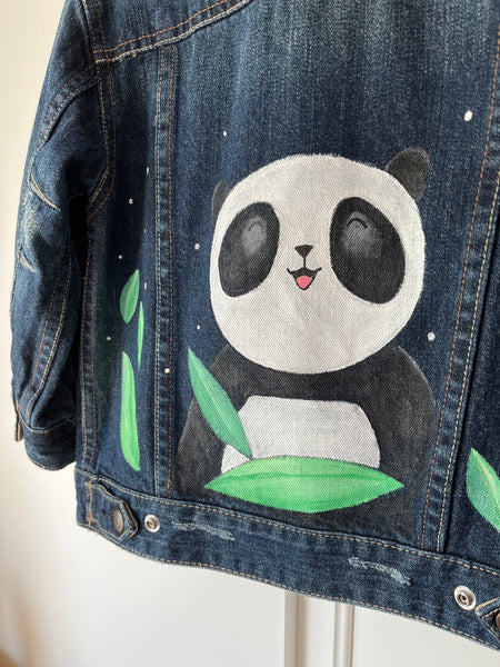 3-4y Denim Jacket (Panda)