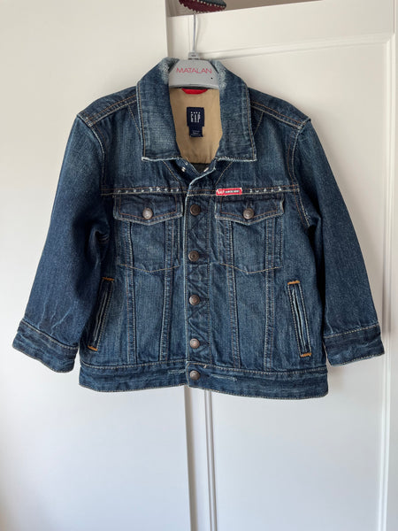3-4y Denim Jacket (Panda)