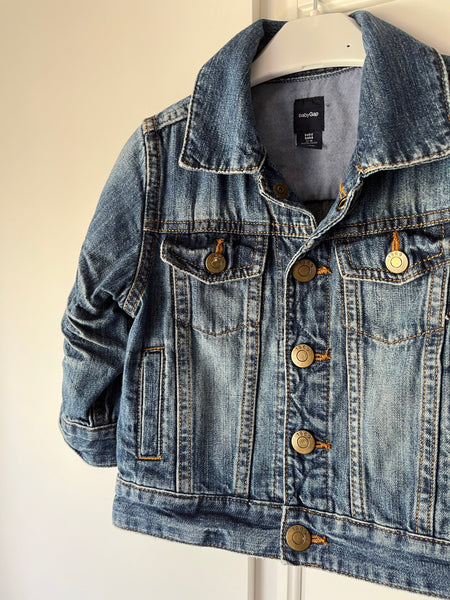 12-18m Denim Jacket (Dinosaurs)