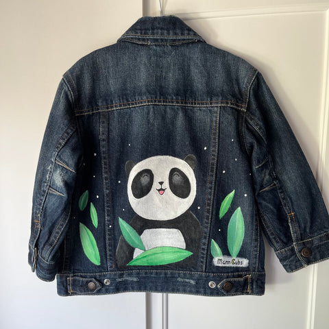 3-4y Denim Jacket (Panda)