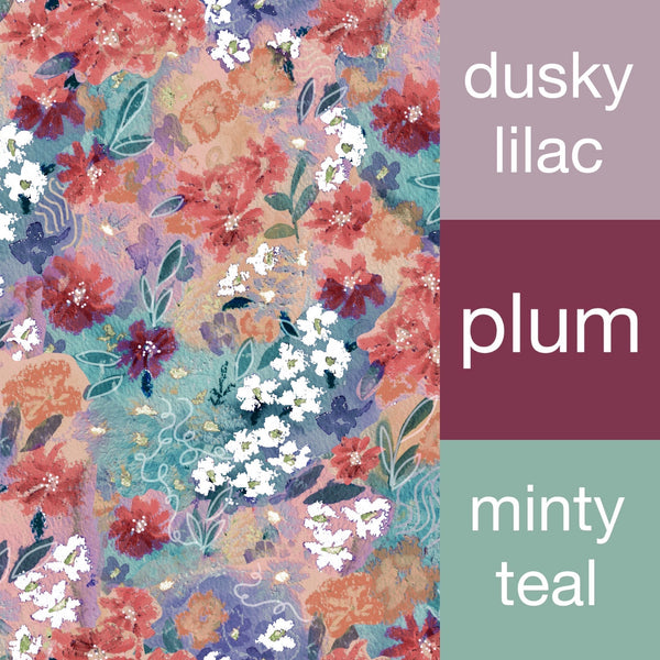 Painted Meadow Rolled-Sleeve T-Shirt