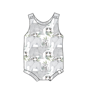 Panda Pals Bubble Romper