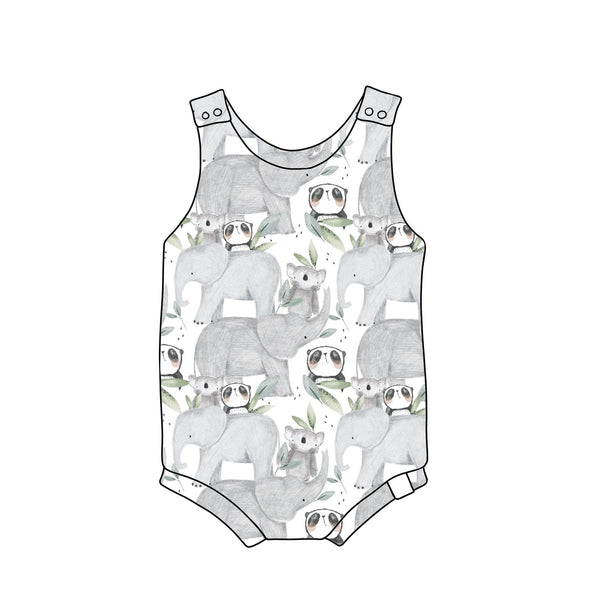 Panda Pals Bubble Romper