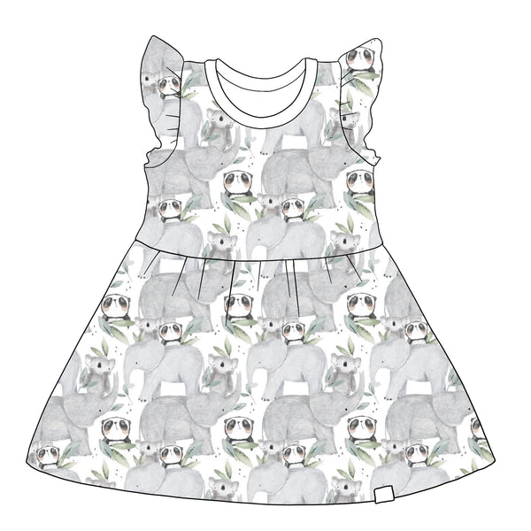 Panda Pals Summer Dress