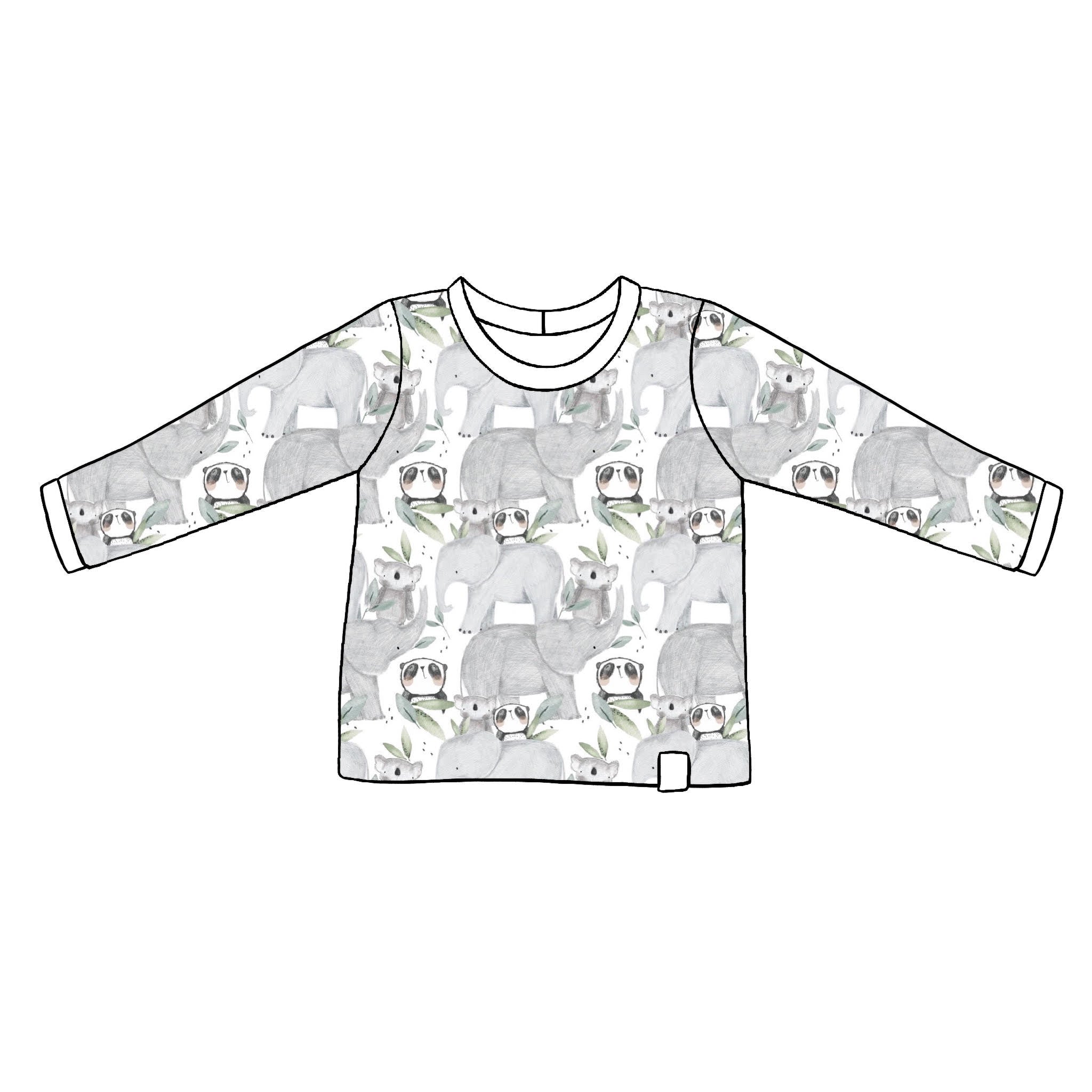 Panda Pals Long-Sleeved Top