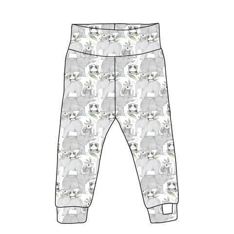 Panda Pals Slim Fit Leggings