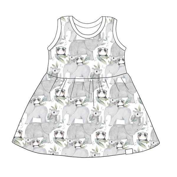 Panda Pals Summer Dress