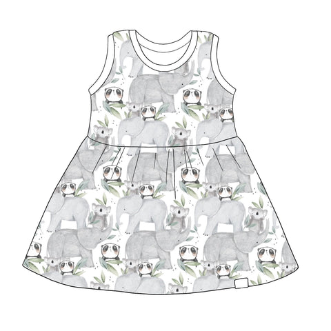 Panda Pals Summer Dress