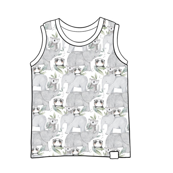 Panda Pals Vest Top