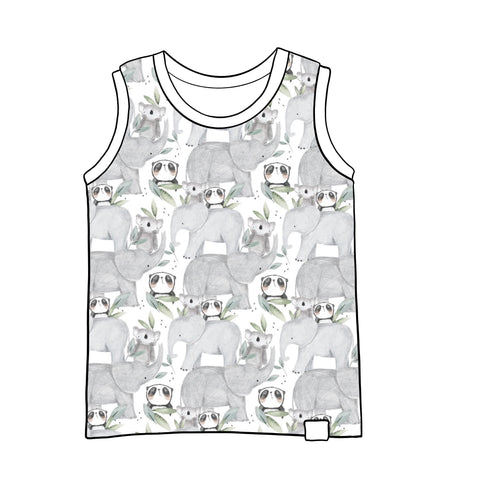 Panda Pals Vest Top