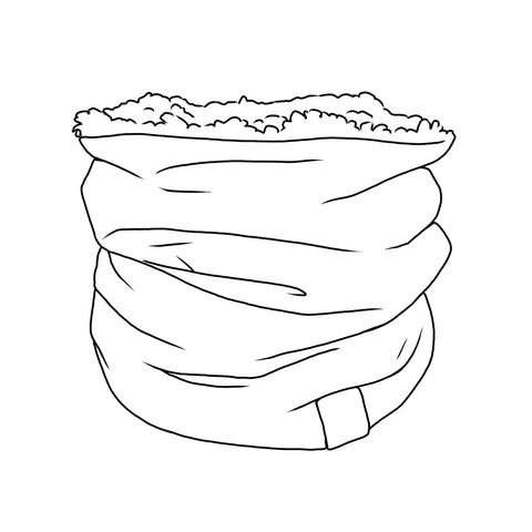 Inky Mountains Snood