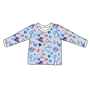 Wonderland Long-Sleeved Top