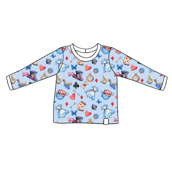 Wonderland Long-Sleeved Top