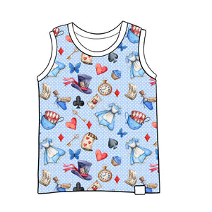 Wonderland Vest Top
