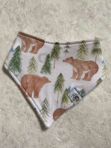 Mountain Bears Bib