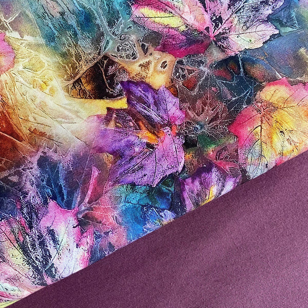 Frosty Leaves Bib