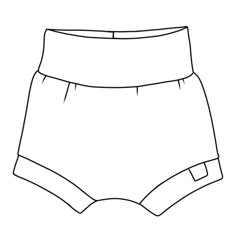 Forest Fox Cuffed Shorts