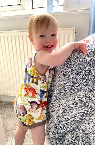 Land Before Time Bubble Romper