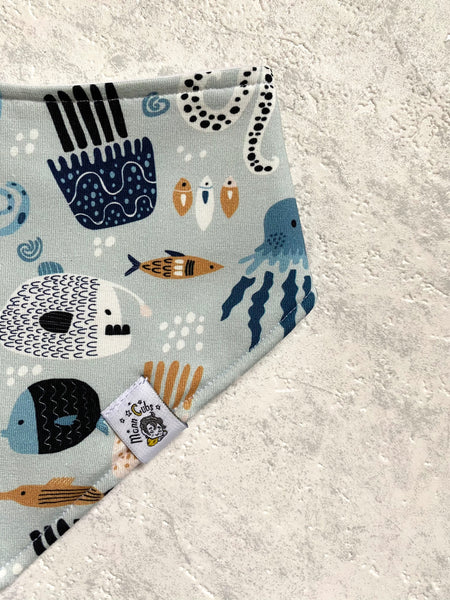 Deep Blue Sea Bib
