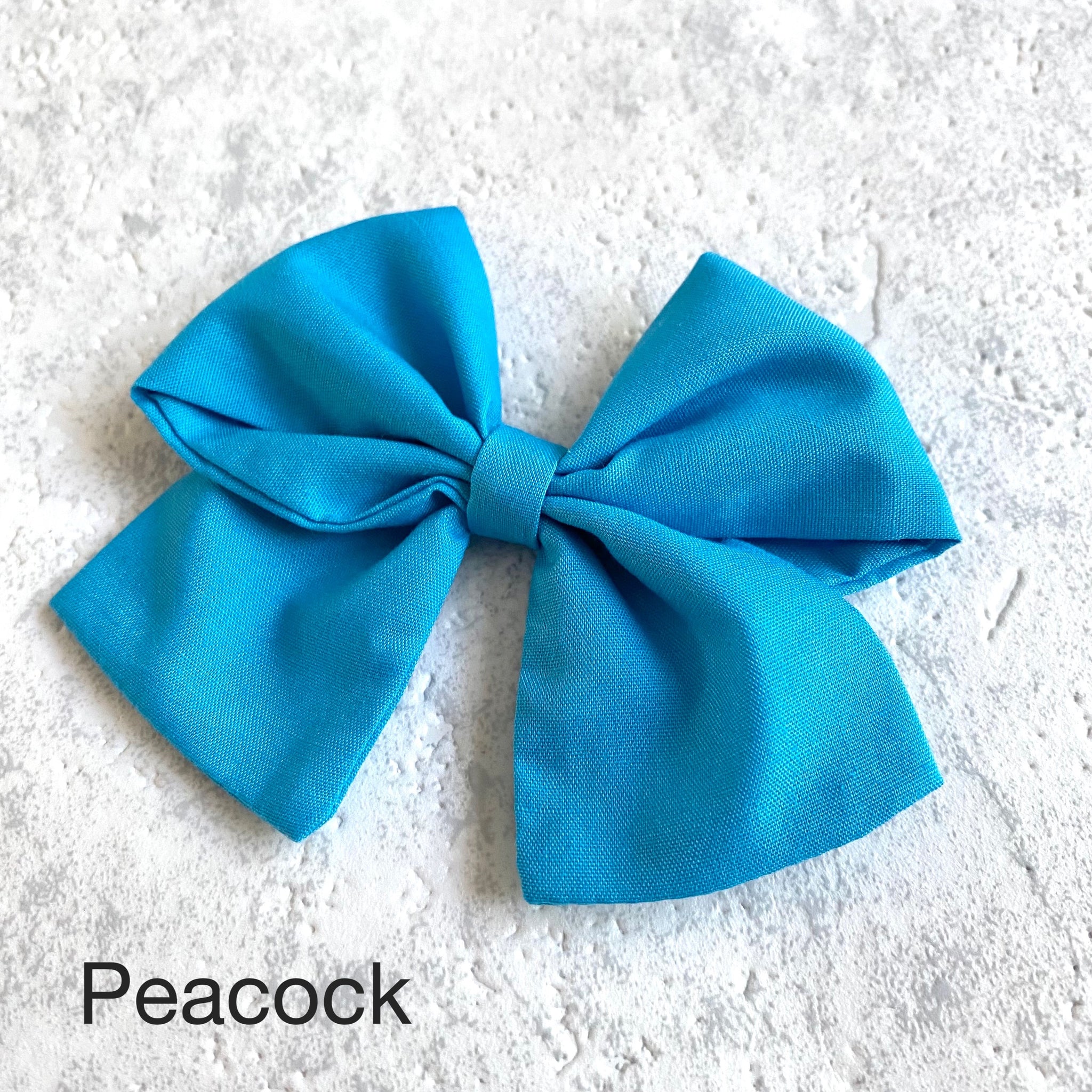 Block Colour Hair Bows