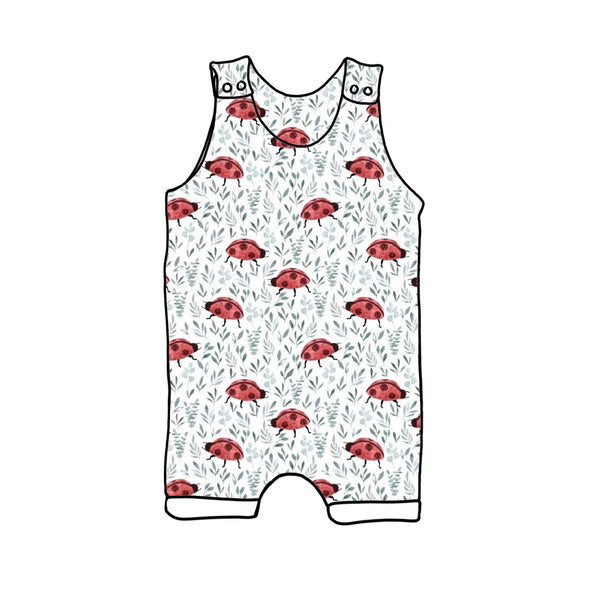 Lucky Ladybird Short Romper