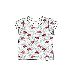 Lucky Ladybird Rolled-Sleeve T-Shirt